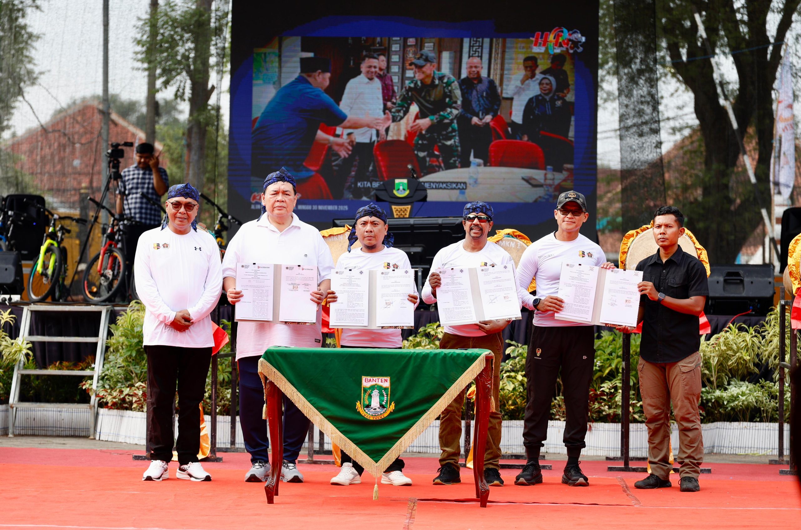 Bank Banten Dukung HPN 2026 dan Tandatangani MoU dengan PWI Banten