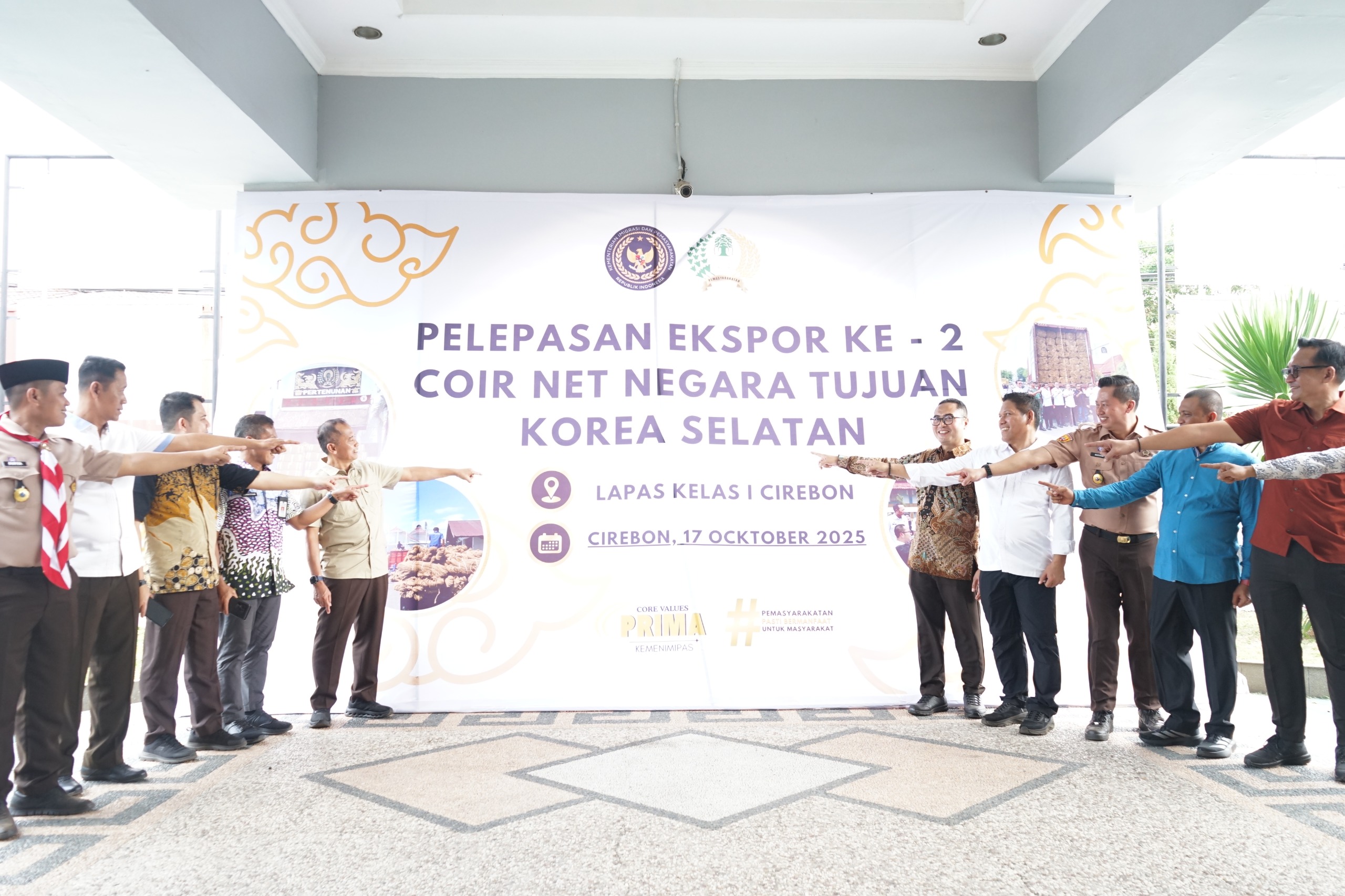 Kakanwil Ditjen Pemasyarakatan Jawa Barat Dorong Hilirisasi Sabut Kelapa: Tujuh Lapas Kini Menjadi Sentra UMKM Ekspor