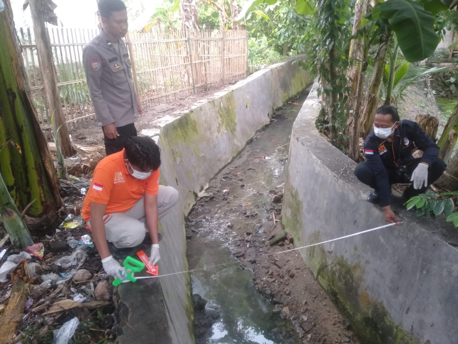 Keluar Saat Gerimis, Lansia 84 Tahun Ditemukan Meninggal di Saluran Irigasi Pringsewu