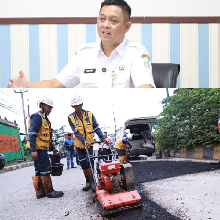 DSDABMBK Pastikan Percepatan Penyelesaian Perbaikan Jalan di Sejumlah Titik Kabupaten Bekasi