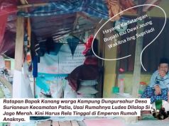 Nasib Warga Surianeun Harus Rela Tinggal di Emperan, Usai Rumahnya Ludes Terbakar Api