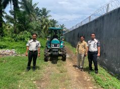 Dukung Ketahanan Pangan, Rutan Manna Terima Pinjam Pakai Jonder dari Dinas Pertanian Bengkulu Selatan