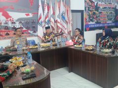 Dir Binmas Polda Lampung Sambangi Markas Daerah Laskar Merah Putih, Perkuat Sinergi Jaga Kamtibmas