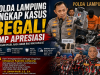 LMP Lampung Apresiasi Ketegasan Polda Lampung Berhasil Berantas Begal