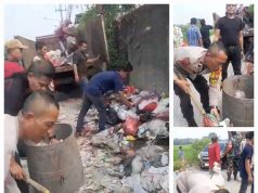Angkut sampah liar di jalan Muhammad Abdul Syakir dan Bos Ipal Peduli Lingkungan