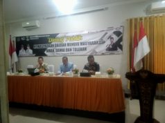 Kasbangpol Provinsi Banten Gelar Dialog Publik Dengan Narasumber Wakil Komisi 1 DPRD Provinsi Banten H. M. Faizal SH. MH.