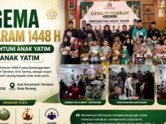 Gema Muharam Taktakan Santuni 35 Anak Yatim