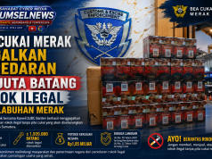 Bea Cukai Merak Gagalkan 1,9 Juta Batang Rokok Ilegal, Potensi Kerugian Negara Rp1,85 Miliar