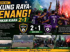 Jakung Raya Menang Dramatis 2-1 atas Kiara