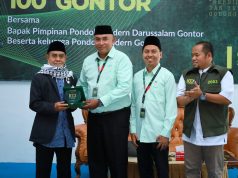 Tak Hanya untuk Almamater, Alumni Gontor 2003 Hadiahkan Wakaf Rp100 Juta untuk Pesantren Anak Sholeh