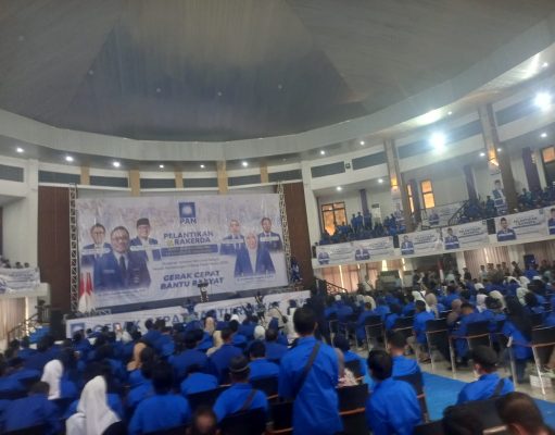 Pelantikan dan Rakerda PAN Kukuhkan 29 DPC dan 274 DPRt, Target Tiga Besar Pemilu 2029