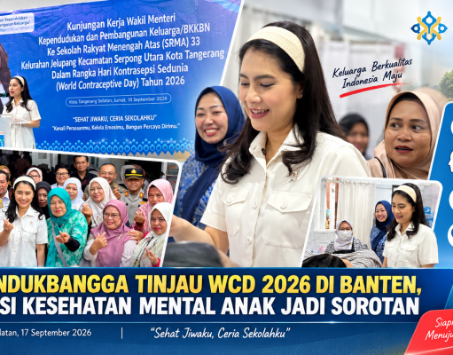 Wamendukbangga Tinjau WCD 2026 di Banten,