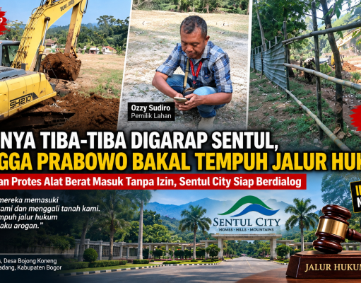 Lahan Diduga Digarap Tanpa Izin, Pemilik di Bojong Koneng Ancam Tempuh Jalur Hukum